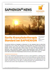 Sanfte Krampf­adertherapie - Standard bei SAPHENION